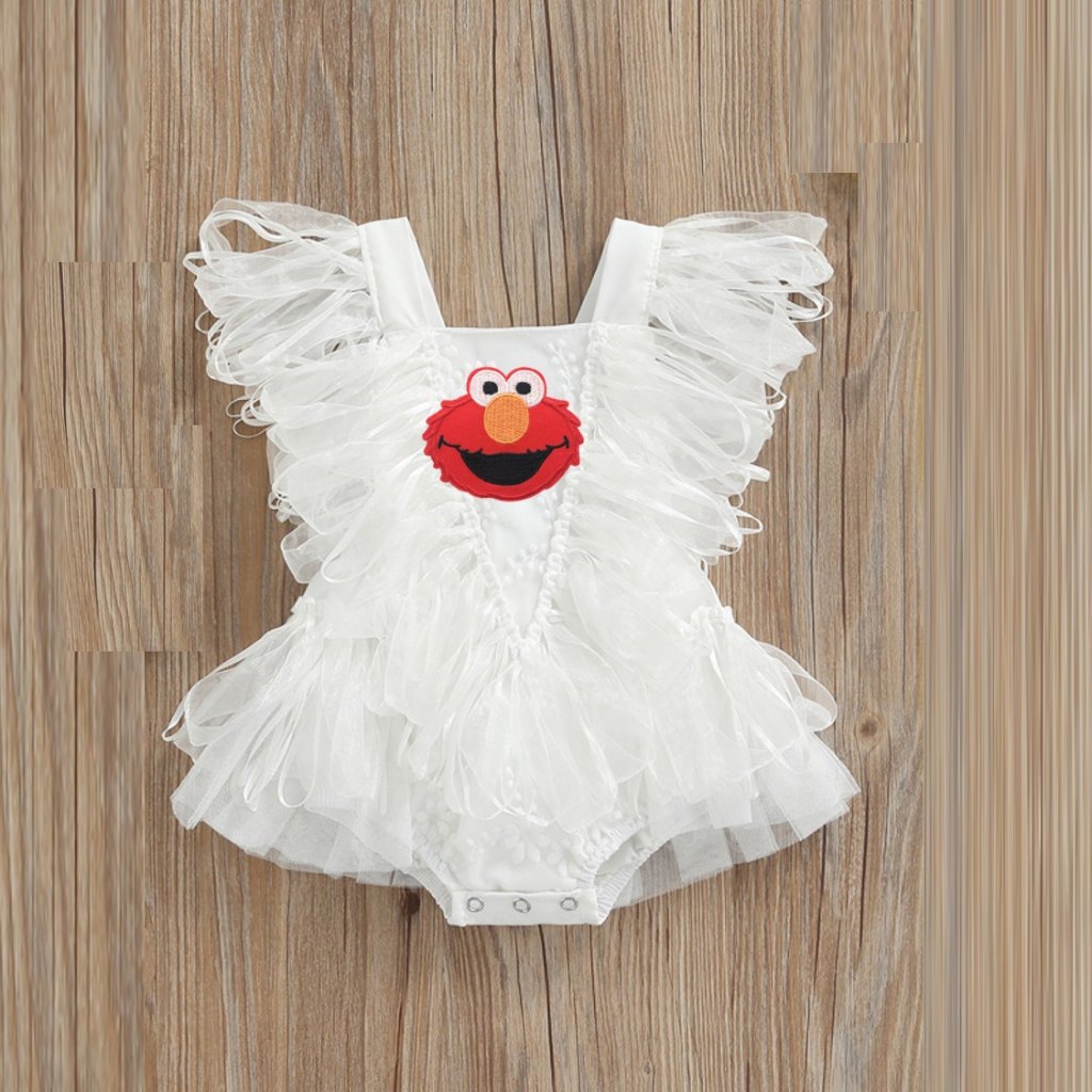 Elmo Dress Elmo Birthday Elmo Outfit Sesame Street Dress Clothes